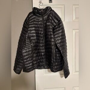 REI Black Puffer Jacket Pertex Quantum